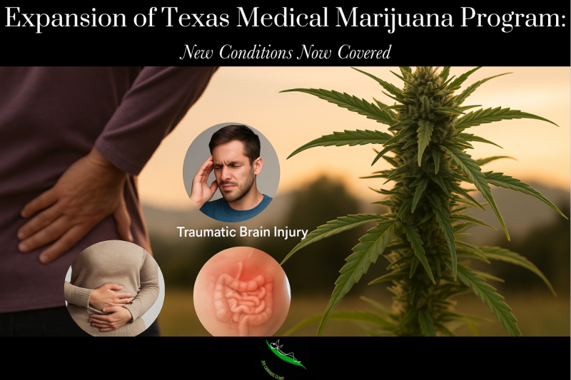 Expansion of Texas Medical Marijuana Program New Conditions Now Covered