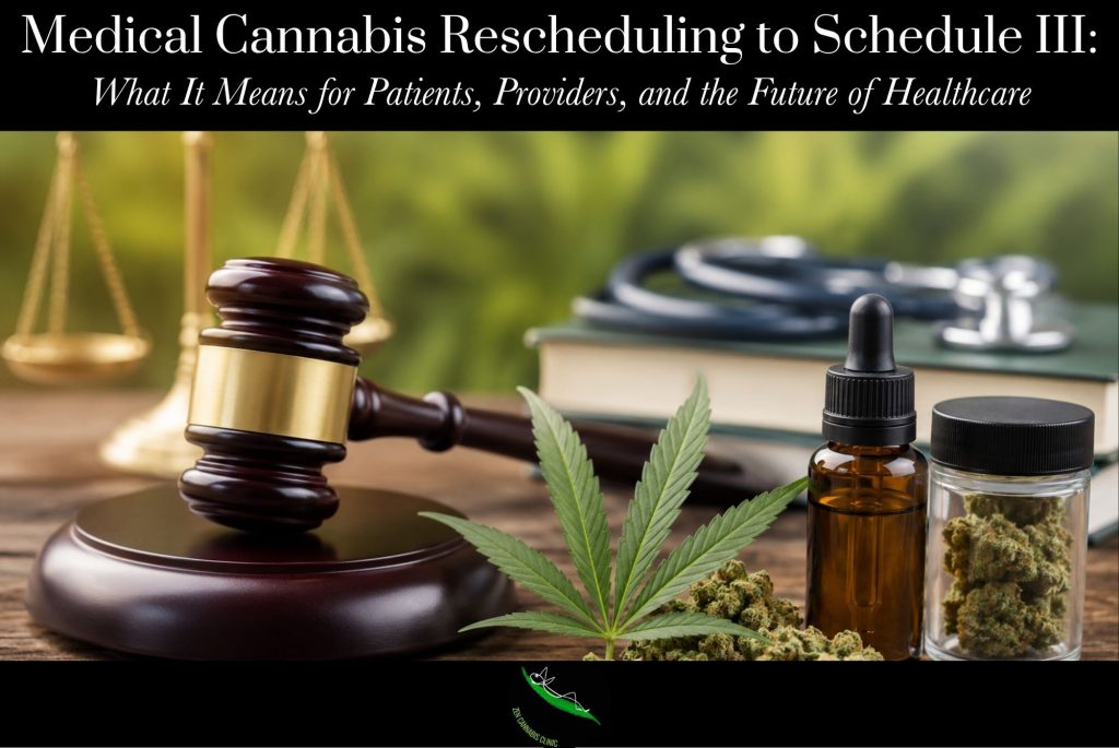 Medical Cannabis Rescheduling to Schedule III What It Means for Patients, Providers, and the Future of Healthcare